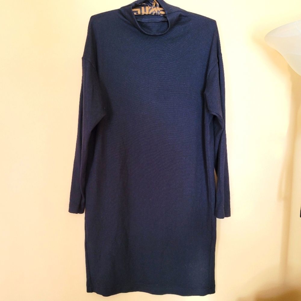 Uniqlo Mock Neck Sweater Dress